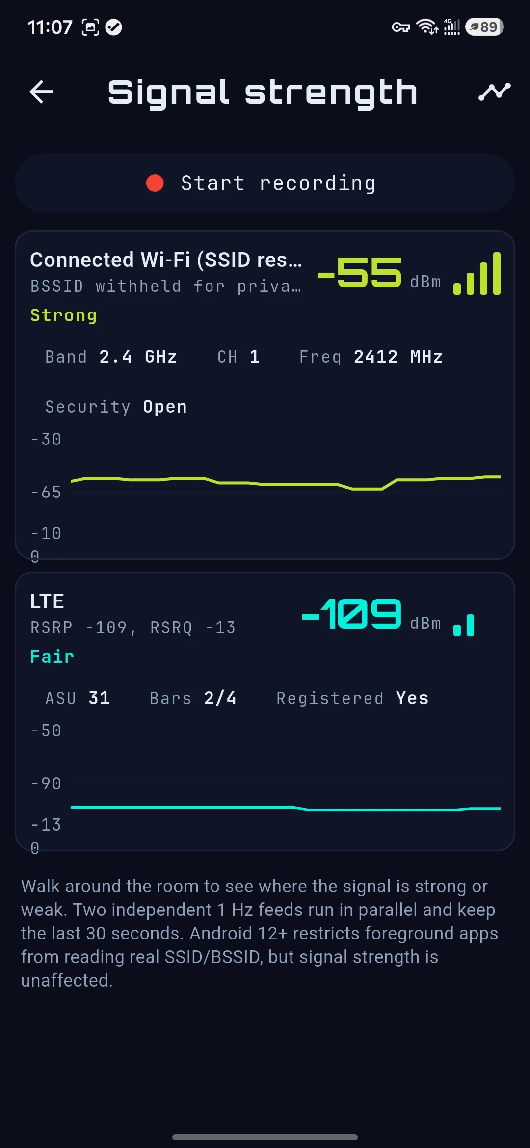 Unseen: EMF & Sensor Detector screenshot